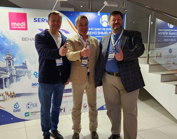 На конференции «Рождественские встречи 2025» с нашим большим другом из Австрии Александром Флором