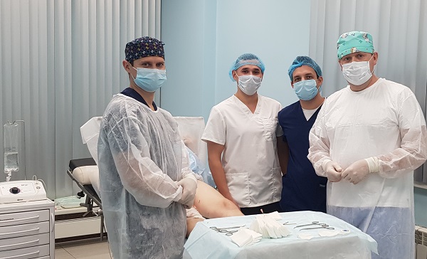 Флебологи из Казани в операционной «МИФЦ»