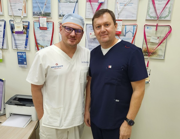 Хирург-флеболог Пироженко Пётр Александрович в Московском Инновационном Центре