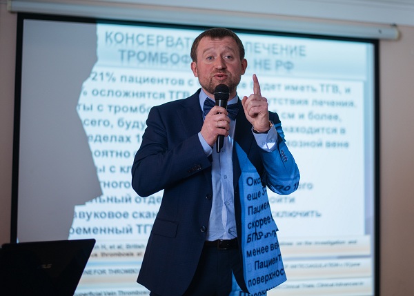 Н.А. Наумов приглашает всех врачей, интересующихся флебологией на конференцию 2018