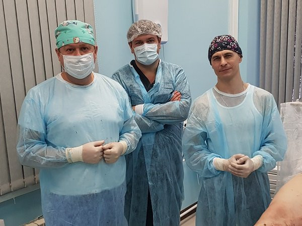 Мастер-класс для хирурга, флеболога из г. Смоленск, Вячеслава Валерьевича Зубарева, 21.12.2022г., Москва.